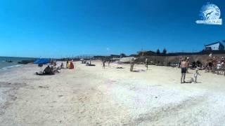 Пляж. Отдых на Азовском море. Степановка Первая.