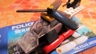 ЛЕГО ПОЛИЦЕЙСКИЙ ВЕРТОЛЕТ. LEGO THE POLICE AIRCRAFT. ВИДЕО ДЛЯ ДЕТЕЙ.