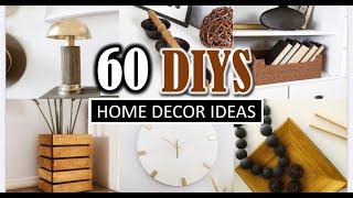 60 DIY HOME DECOR IDEAS + HACKS you Actually Want To MAKE (FULL TUTORIALS)