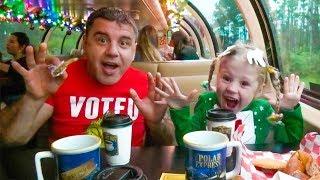 Vlog: Nastya is going to visit Santa Claus