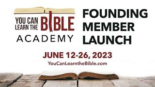 Introducing the You Can Learn the Bible Academy (Bible Training Between the Sermon & the Seminary)