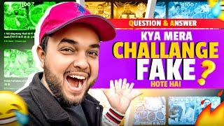 My First QNA Video || Fake Challenge & More 