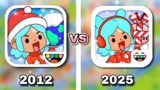 NEW vs OLD  2025 VS 2012  Toca Boca World 