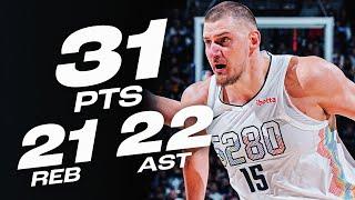 Nikola Jokic's HISTORIC TRIPLE-DOUBLE - 30 PTS, 22 AST & 21 REB! | March 7, 2025