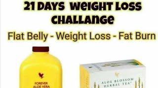 21 Days Weight Loss Challenge | Flat Belly Weight Loss Fat Burn