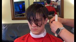 Trim & Styling Long Top Short Sides Men's Hair