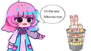 New main oc for Mika rou channel (Gacha club) 