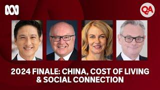 China, cost of living & social connection | Q+A 2024 Finale