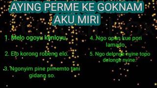 ADI AKU MIRI | AYING PERME | ke goknam |