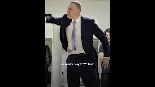 Emil Rajkovic - Motivational speech in the locker room of Astana #motivation #basketball