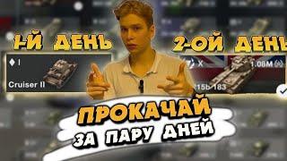 НОВАЯ ДЕСЯТКА ЗА ПАРУ ДНЕЙ! / Как Быстро Прокачать Ветку / В Tanks/WoT Blitz / DanSnet Blitz