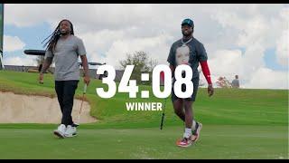 Watch What Happens When Former Wisconsin Football Players Take On PGA Frisco