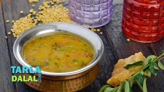 Gujarati Toovar Dal, Gujarati Tuvar Dal, Khatti Meethi Dal Recipe  by Tarla Dalal