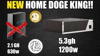 NEW King Of Home DOGE Mining Fluminer L1!!! DG 1 Home Is Defeated Already.