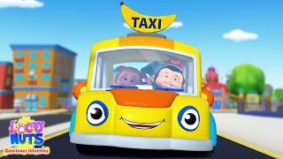 Loco Nuts - El Taxi Amarillo  | Canciones Infantiles en Español y Educativa para Niños