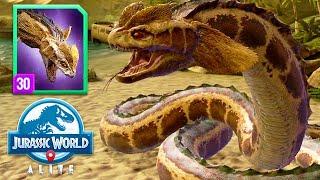 FIGHTING NEWLY BUFFED MAX SPINOCONSTRICTOR (JURASSIC WORLD ALIVE)