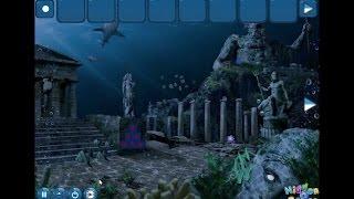 Atlantis Underwater Lost City Escape walkthrough - HiddenOGames.