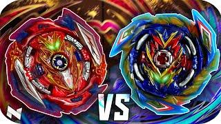 *SWORD CLASH* Infinite Achilles Vs Brave Valkyrie! || Valt Vs Aiga || Beyblade Burst Sparking