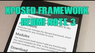 MIUI 8 Install Xposed Framework on Redmi Note 3 Lollipop / Marshmallow ROM [HINDI]