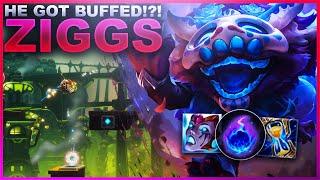 ZIGGS JUST GOT A BUFF! IS HE WORTH PLAYING NOW!?! | League of Legends