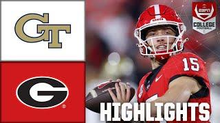 8 OTs  Georgia Tech Yellow Jackets vs. Georgia Bulldogs | Full Game Highlights | ESPN CFB