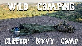 Wild Camping - Cliff top Bivvy Camp