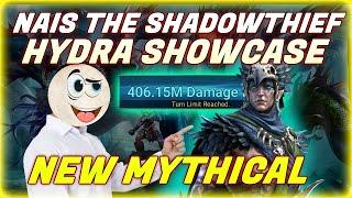 CAN NAIS THE SHADOWTHIEF DO SOME DAMAGE IN HYDRA? NEW MYTHICAL! TEST SERVER! RAID SHADOW LEGENDS