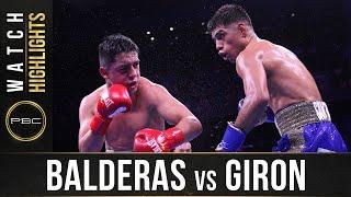 Balderas vs Giron HIGHLIGHTS: December 21, 2019 | PBC on FOX