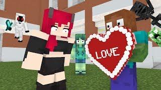 Monster School : Save Valentine's Day - Minecraft Animation