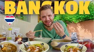 Epic Handmade Noodles & Bangkok’s Best Crispy Pork Belly!  Hidden Gem Near Khao San Road