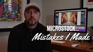 Microstock Mistakes that I have Made