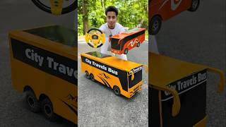 Small Bus Vs Big Remote Control Bus Ki Video