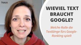Wie lang muss ein SEO-Text sein? Die ideale Wortanzahl für gute Rankings bei Google