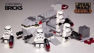 Lego Star Wars Rebels 75078 Imperial Troop Transport Speed Build Review