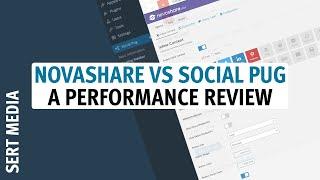 WordPress Social Pug (Grow by Mediavine) VS Novashare Which One Is Faster?