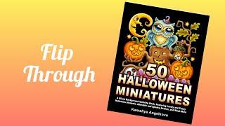 50 Halloween Miniatures by Kameliya Angelkova 