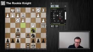 Blitz Chess #60 vs. samer33 - Fajarowicz Gambit