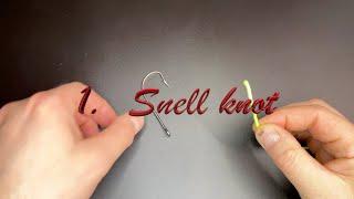 HOW TO TIE SNELL KNOT 4K