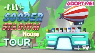 *NEW* SOCCER STADIUM House TOUR | Roblox Adopt Me