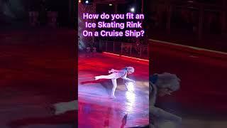 Ice skating Rink on a Cruise Ship Are you Kidding? #shorts #royalcaribbean #cruisetips
