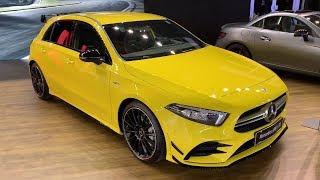 MERCEDES A35 AMG 2019 - in depth review (AMG Aero Package, Night Package)