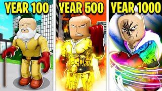 1000 YEARS As ONE PUNCH MAN! (Roblox)