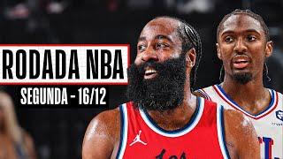 MAXEY E GEORGE destroem pelos SIXERS; HARDEN dá espetáculo contra o JAZZ - Rodada NBA 16/12