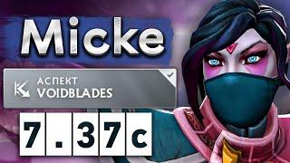 Темпларка с аспектом на мелд от победителя инта! - Micke Templar Assassin 7.37 DOTA 2