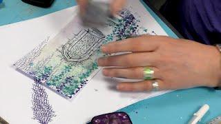 The Secret Garden - A Lavinia Stamps Tutorial