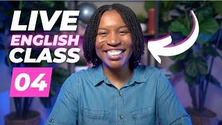 LIVE English Class With Tiffani | April 29, 2024