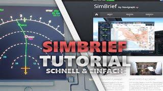 Simbrief Tutorial: Flugplan erstellen in Minuten! | Schnell & Einfach TUTORIAL (MSFS/A320)