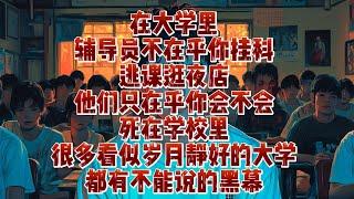 在大學裏，輔導員不在乎妳掛科逃課逛夜店，很多看似歲月靜好的大學，都有不能說的黑幕｜小七動漫