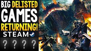 Big DELISTED Games COMING BACK to STEAM + FREE Steam PC Game DLC and Kingmakers UPDATE!
