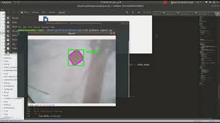 Real time shape detection – Opencv with Python 3 #Shorts